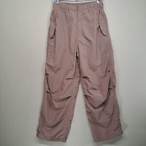 GU Loose Fit Cargo Pants Medium Parachute Techwear Athleisure